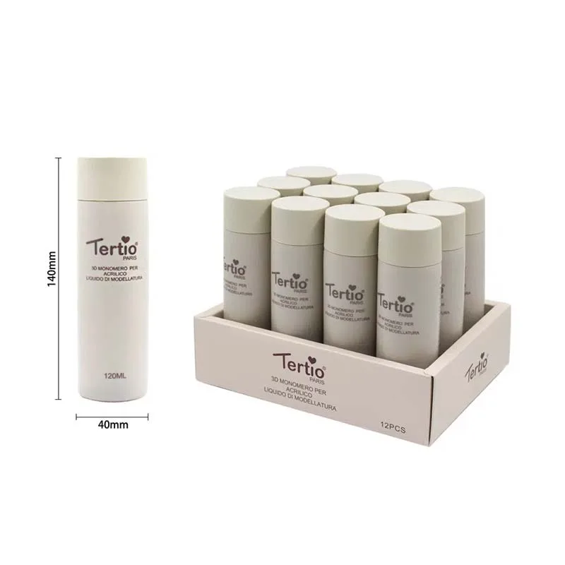 Tertio Acrylic Liquid - Ακρυλικό Υγρό για Ακρυλικές Πούδρες 120ml