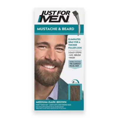 Just For Men Beard & Mustache Color Gel - Σετ Βαφής για Γένια & Μουστάκι Μ-40 Medium - Dark Brown Καστανό