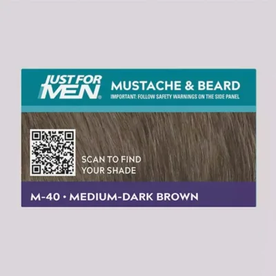 Just For Men Beard & Mustache Color Gel - Σετ Βαφής για Γένια & Μουστάκι Μ-40 Medium - Dark Brown Καστανό