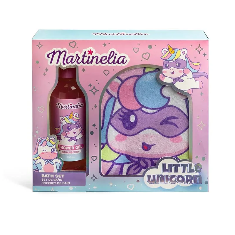 Martinelia Little Unicorn Bath Set - Παιδικό Σετ Μπάνιου 21 x 19,5 x 5.5cm Ηλικίες 3+
