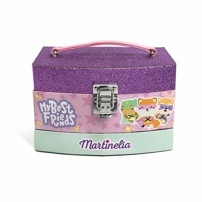 Martinelia My Best Friends 3 Level Beauty Case - Σετ Μακιγιάζ για κορίτσια 17,5 x 11.5 x 12.5cm Ηλικίες 3+ Martinelia My Best Friends 3 Level Beauty Case - Σετ Μακιγιάζ για κορίτσια 17,5 x 11.5 x 12.5cm Ηλικίες 3+
