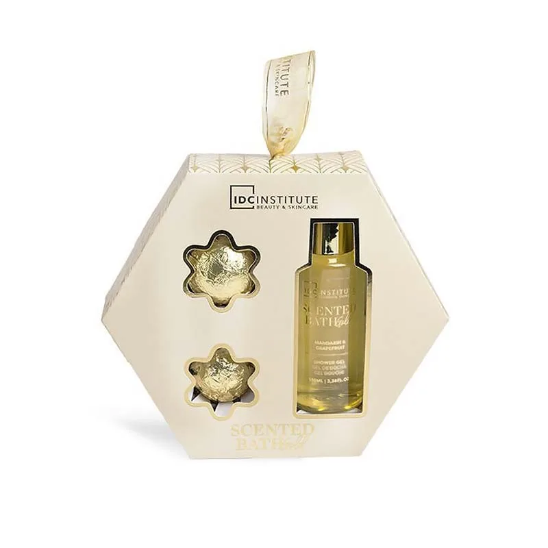IDC Scented Bath Gold Βath Set - Σετ Περιποίησης 18 x 15,5 x 4cm IDC Scented Bath Gold Βath Set - Σετ Περιποίησης 18 x 15,5 x 4cm