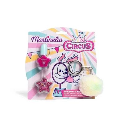 Martinelia Circus Makeup & Key Chain Set 14 x 14cm Ηλικίες 3+