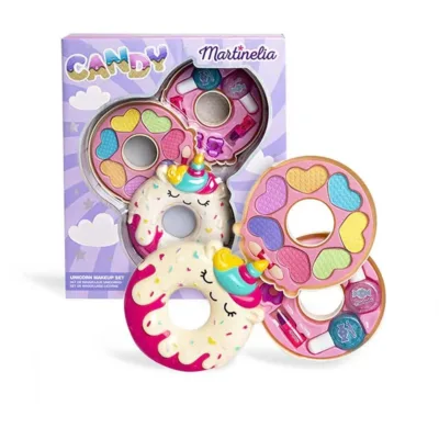 Martinelia Candy Unicorn Makeup Set Donut Σετ Καλλυντικών 22 x 26,5 x 5,5cm Ηλικίες 3+