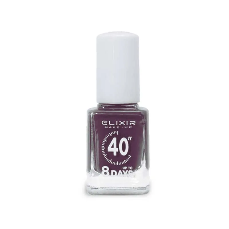 Elixir Fast Dry 40sec Nail Polish Βερνίκι Νυχιών Διάρκειας 8 ημερών 289 Μελιτζανί 13ml