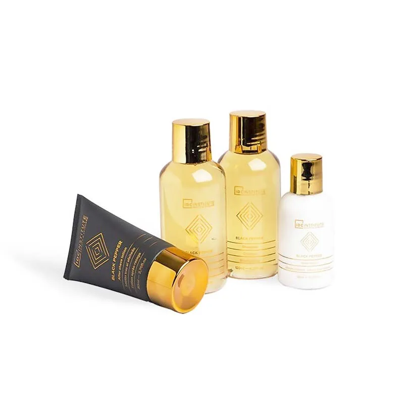 IDC Men's Luxury Bath Giftset Bag Black Pepper - Σετ Περιποίησης 21,8 x 15 x 5,5cm IDC Men's Luxury Bath Giftset Bag Black Pepper - Σετ Περιποίησης 21,8 x 15 x 5,5cm