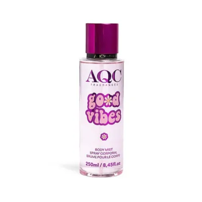 AQC Fragrances Body Mist Spray Good Vibes Λουλουδένιο Αρωματικό Σπρέι Σώματος 250ml