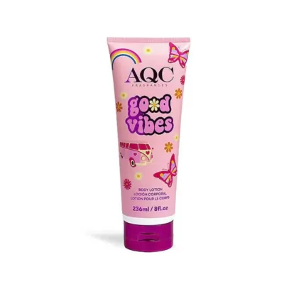 AQC Pinky Flow Good Vibes Body Lotion Κρέμα Σώματος Λουλουδένιο Άρωμα 236ml