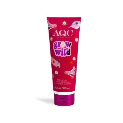 AQC Pinky Flow Grow Wild Body Lotion Κρέμα Σώματος Λουλουδένιο Άρωμα 236ml