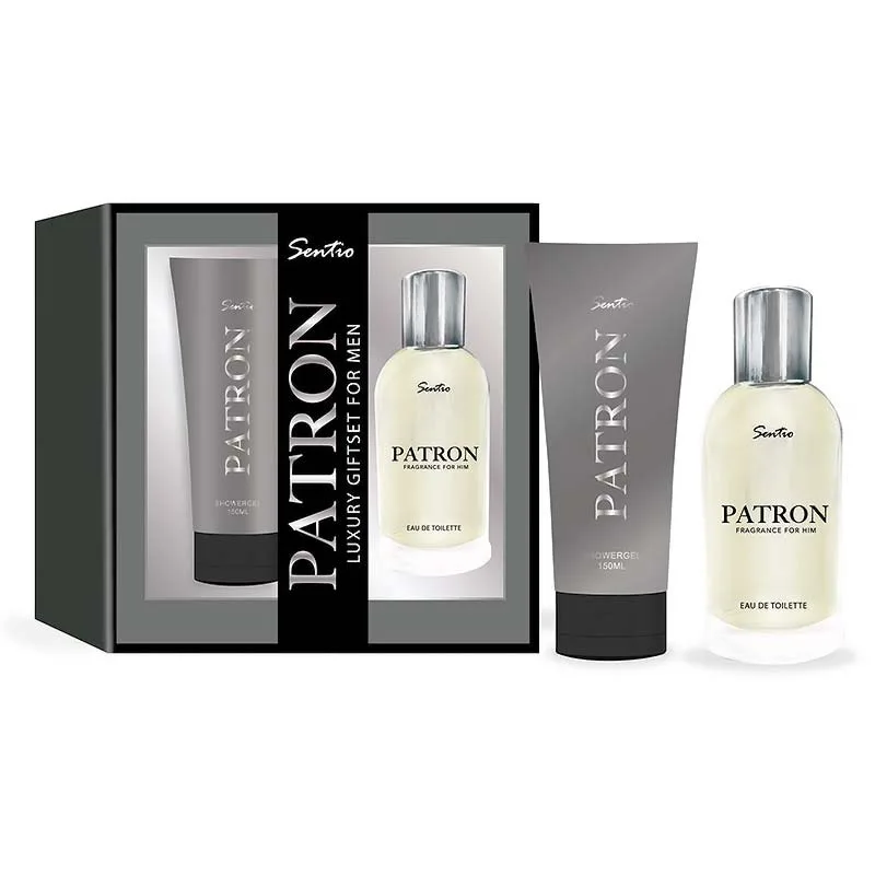 Sentio Patron For Him Perfume Set EDT 100ml & Shower Gel 150ml