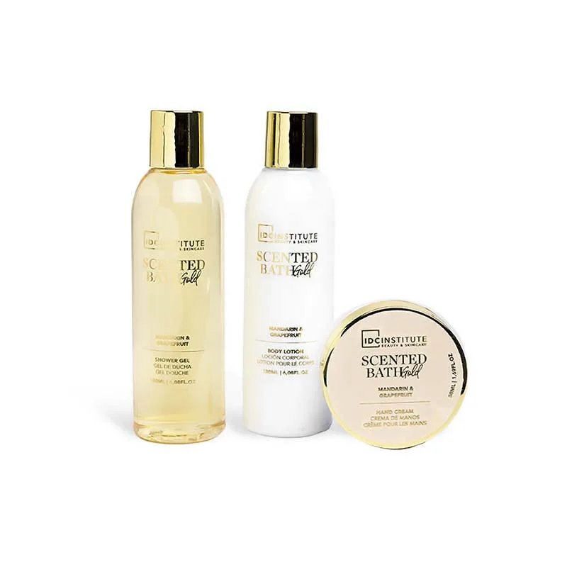 IDC Scented Bath Gold Mini Heel Set- Σετ Μπάνιου 18,5 x 17 x 7,5 cm IDC Scented Bath Gold Mini Heel Set- Σετ Μπάνιου 18,5 x 17 x 7,5 cm