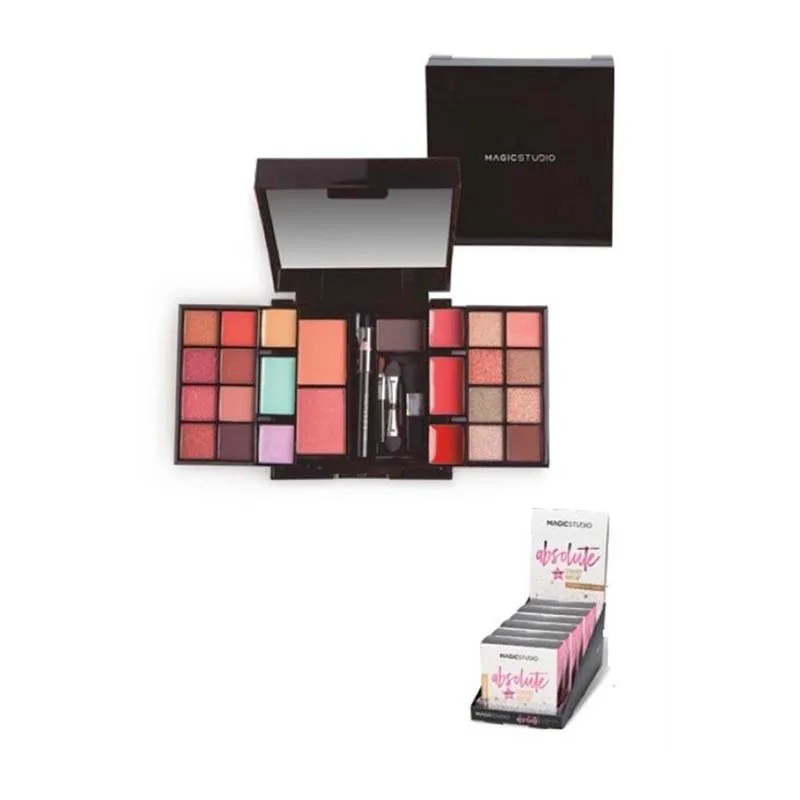 IDC Magic Studio Absolute All In One Compact MakeUp Case - Σετ Μακιγιάζ 10 x 10 x 3cm IDC Magic Studio Absolute All In One Compact MakeUp Case - Σετ Μακιγιάζ 10 x 10 x 3cm