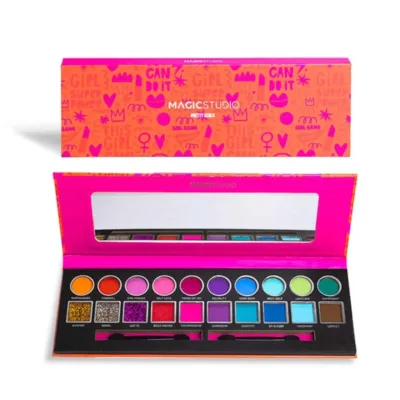 IDC Magic Studio Pretty Girls Eyeshadow Palette 20 Colors Παλέτα Σκιών 26,5 x 9 x 1cm