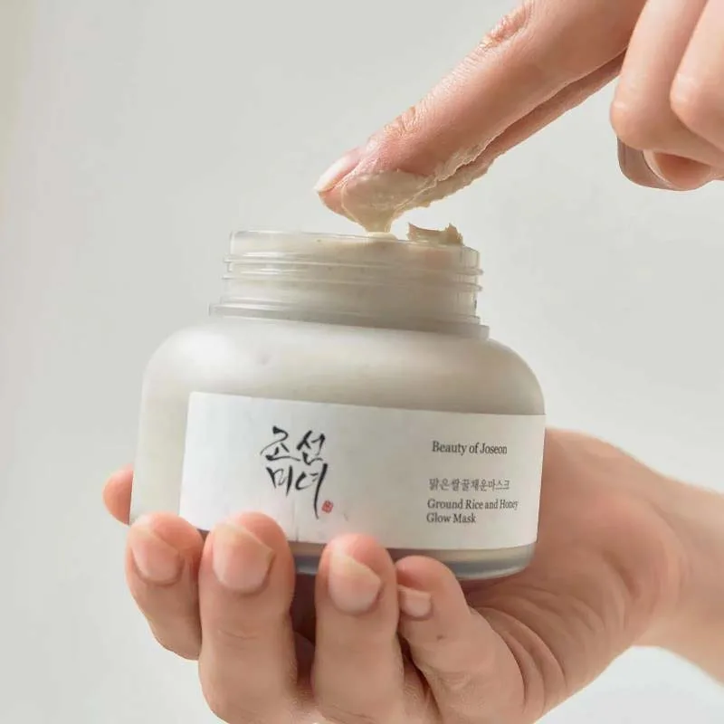 Beauty-of-Joseon-Ground-Rice-and-Honey-Glow-Mask-3 Beauty of Joseon Ground Rice and Honey Glow Mask Μάσκα Προσώπου Πολλαπλών Ιδιοτήτων με Άργιλο, Ρύζι και Μέλι 150ml