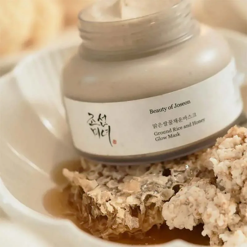 Beauty-of-Joseon-Ground-Rice-and-Honey-Glow-Mask4 Beauty of Joseon Ground Rice and Honey Glow Mask Μάσκα Προσώπου Πολλαπλών Ιδιοτήτων με Άργιλο, Ρύζι και Μέλι 150ml