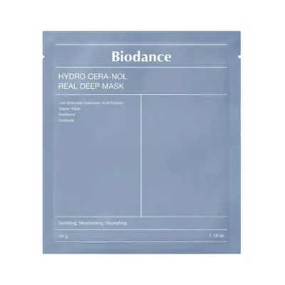 Biodance Hydro Cera - nol Real Deep Mask Ενυδατική Μάσκα Νύχτας Hydrogel που γίνεται Διάφανο με Κολλαγόνο 34gr