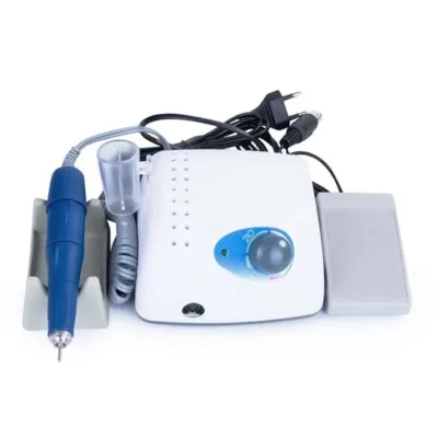 Saeshin Strong 210 Τροχός Νυχιών Ρεύματος με Πεντάλ 35000 Rpm 65W Λευκός