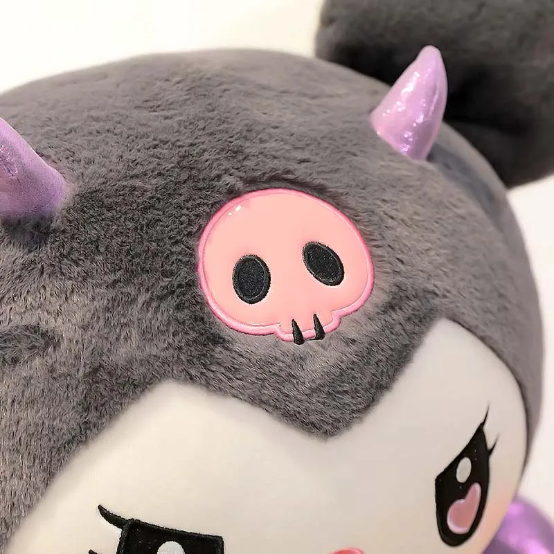 VIP Baby Dolls Kuromi Wings - Λούτρινο Ζωάκι 45cm Λευκό - Γκρι VIP Baby Dolls Kuromi Wings - Λούτρινο Ζωάκι 45cm Λευκό - Γκρι