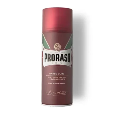 Proraso Coarse Shaving Foam Αφρός Ξυρίσματος με Σανταλόξυλο 300ml
