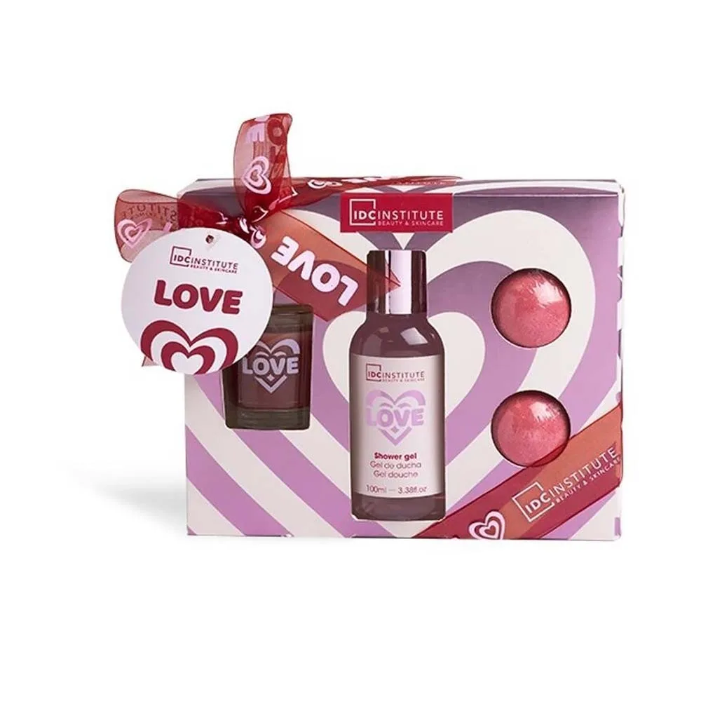 IDC Love Βath Set - Σετ Μπάνιου 16,5 x 13 x 4cm