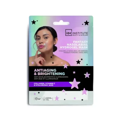 IDC Fantasy Nasolabial Hydrogel Glitter Mask Μάσκα για γύρω απο τα Χείλια και τη Μύτη με Υδατικό τζελ & Γκλίτερ 1 pair 12gr