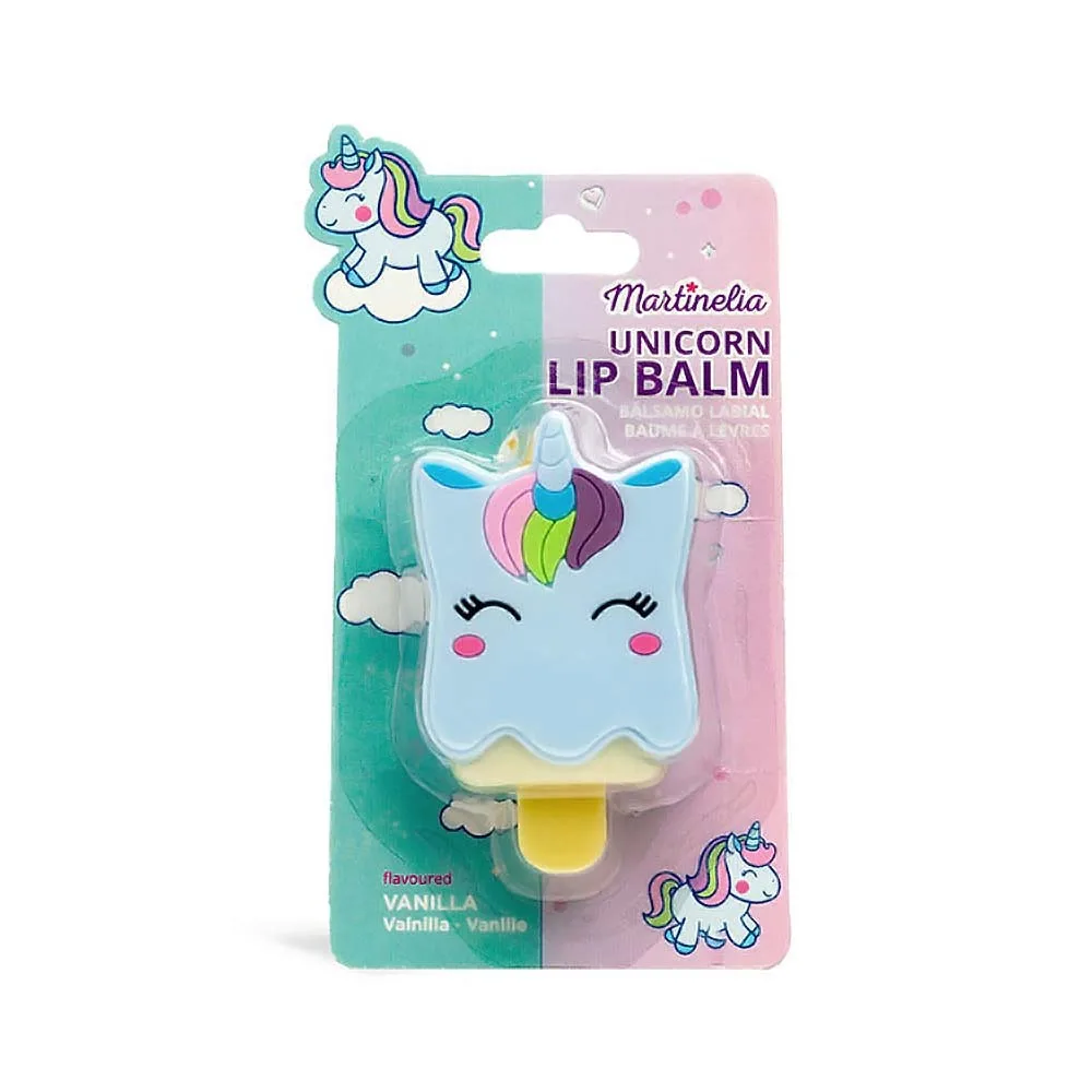 Martinelia World Unicorn Keychain Lip Balm Μπρελόκ Coconut - Καρύδα 9 gr Ηλικίες 3+