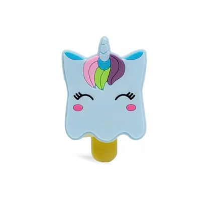 Martinelia World Unicorn Keychain Lip Balm Μπρελόκ Coconut - Καρύδα 9 gr Ηλικίες 3+