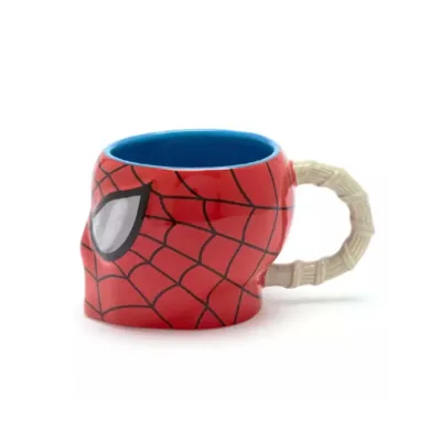 D&H 3D Mug Spiderman Πήλινη Τρισδιάστατη Κούπα Φιγούρα 350ml Kόκκινη