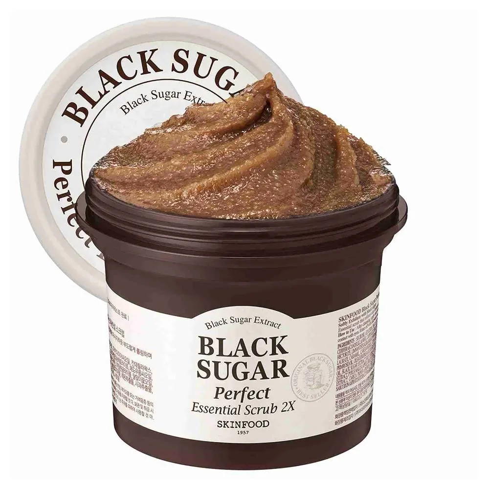 SKINFOOD Black Sugar Perfect Essential Scrub 2X - 210gr
