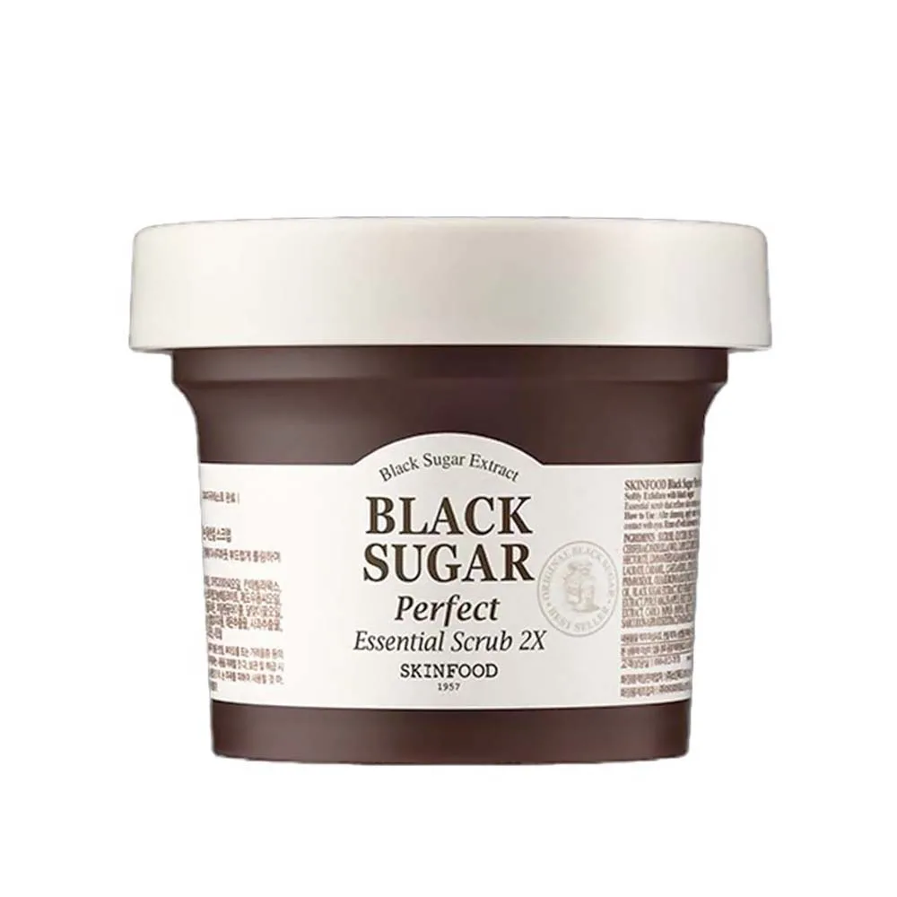 SKINFOOD-Black-Sugar-Perfect-Essential-Scrub-2X-02 SKINFOOD Black Sugar Perfect Essential Scrub 2X - 210gr