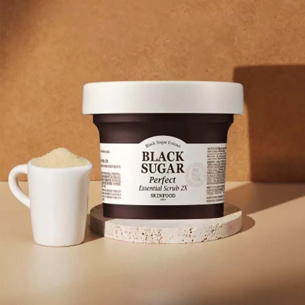 SKINFOOD-Black-Sugar-Perfect-Essential-Scrub-2X-04 SKINFOOD Black Sugar Perfect Essential Scrub 2X - 210gr