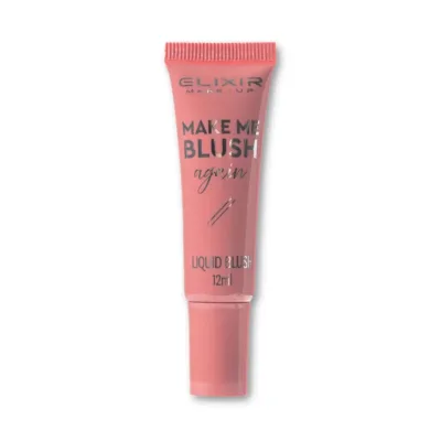 Elixir Make Me Blush Again Liquid Blusher Υγρό Ρουζ Νο 100 Baby Pink, Ροζ 12ml
