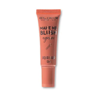 Elixir Make Me Blush Again Liquid Blusher Υγρό Ρουζ Νο 102 Chocolate, Σοκολατί Κεραμιδί 12ml