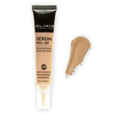Elixir Serum Pro HD Foundation 2 σε 1 Υγρό Make up & Serum No 1399 Honey Beige 25ml