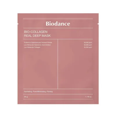 Biodance Bio Collagen Firming Real Deep Mask Συσφυκτική Μάσκα Νύχτας Hydrogel που γίνεται Διάφανο με Κολλαγόνο 34gr