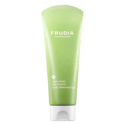 Frudia Green Grape Pore Control Scrub Cleansing Foam Απολεπιστικός Αφρός Καθαρισμού Προσώπου 145ml