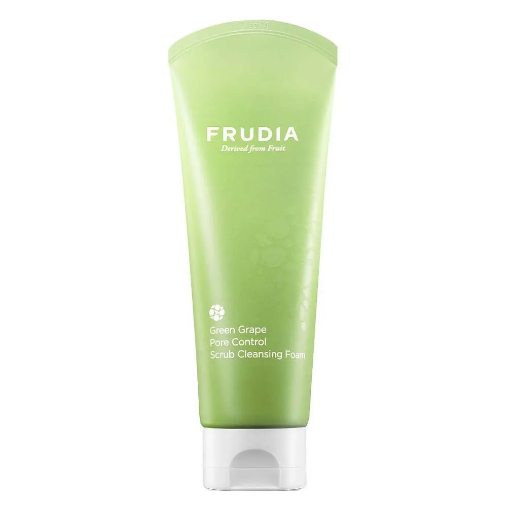 Frudia Green Grape Pore Control Scrub Cleansing Foam Απολεπιστικός Αφρός Καθαρισμού Προσώπου 145ml