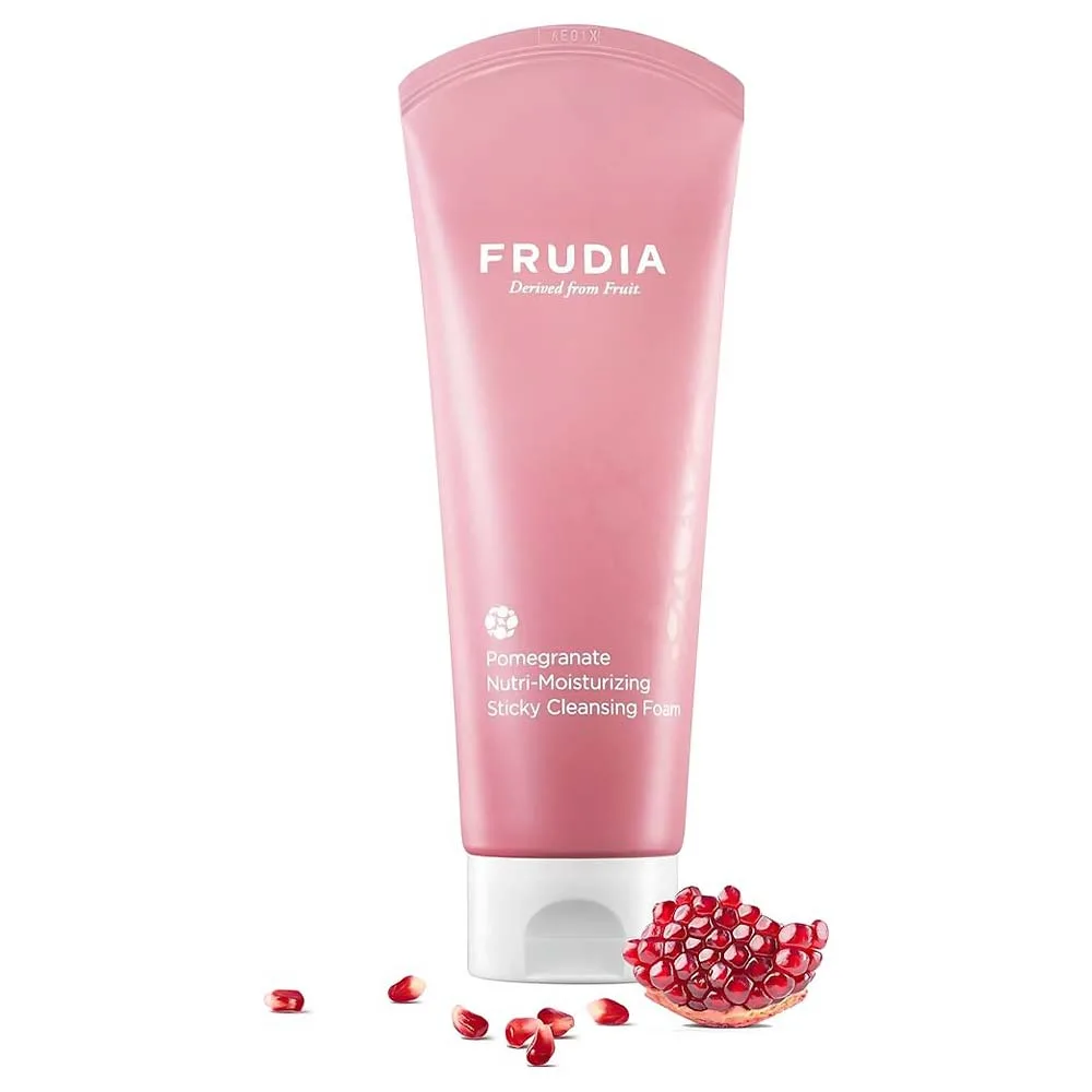 Frudia Pomegranate Nutri-Moisturizing Sticky Cleansing Foam Θρεπτικός Ενυδατικός Αφρός Καθαρισμού Προσώπου με Ρόδι 145ml