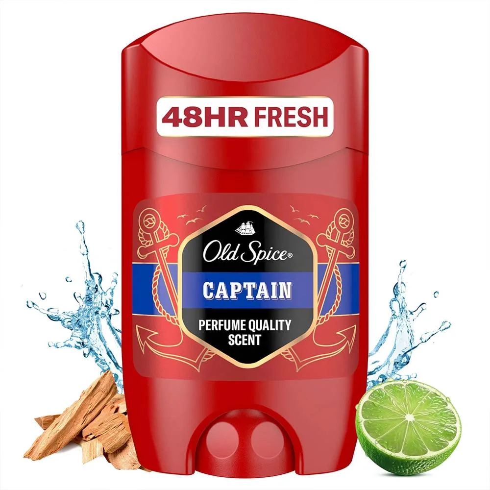 Old Spice Deo Stick Captain 48H Freshness Αποσμητικό Στικ 50ml