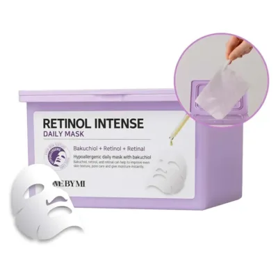 Some By Mi Retinol Intensive Sheetmasks Σετ Μάσκες Προσώπου & Ματιών με Ρετινόλη , Retinal & Bakuchiol, για Σύσφιξη & Ανάπλαση 30τεμ