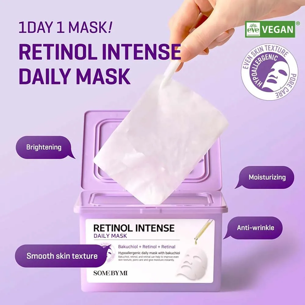 Some-By-Mi-Retinol-Intensive-Sheetmasks-Σετ-Μάσκες-Προσώπου-&-Ματιών-με-Ρετινόλη-,-Retinal-&-Bakuchiol,-για-Σύσφιξη-&-Ανάπλαση-30τεμ-5 Some By Mi Retinol Intensive Sheetmasks Σετ Μάσκες Προσώπου & Ματιών με Ρετινόλη , Retinal & Bakuchiol, για Σύσφιξη & Ανάπλαση 30τεμ