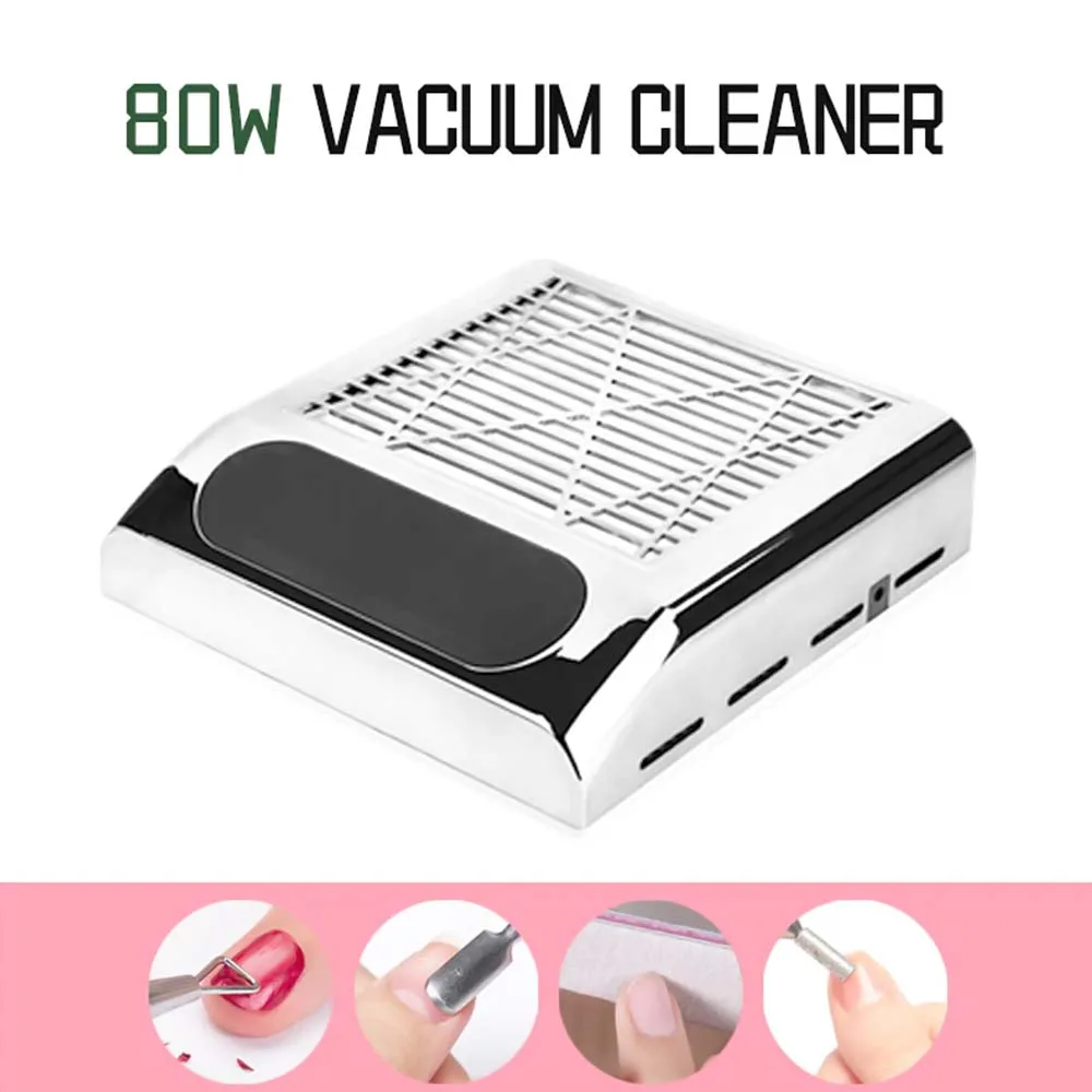 Crome BQ -858-8 Nail Dust Collector Απορροφητήρας Σκόνης Νυχιών 80W Ασημί Crome BQ -858-8 Nail Dust Collector Απορροφητήρας Σκόνης Νυχιών 80W Ασημί