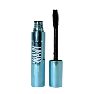 Elixir Wavy Waterproof Mascara Supreme Effect Black Αδιάβροχη Μάσκαρα για Έντονο Βλέμμα 12ml
