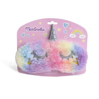Martinelia Sweet Dreams Unicorn Sleeping Mask Μάσκα Ύπνου Γουνάκι Μονόκερος Πολύχρωμη