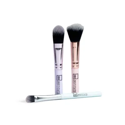 IDC Institute Makeup Brush Set 3pcs 13 x 7cm