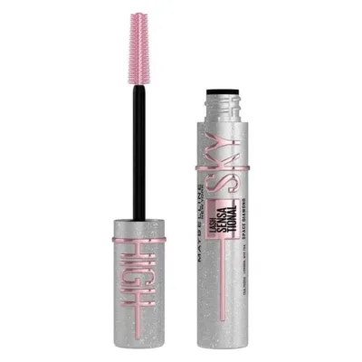 Maybelline Lash Sensational Sky High Mascara για Μήκος Space Diamond - 7.2ml Διαφανής με Γκλίτερ
