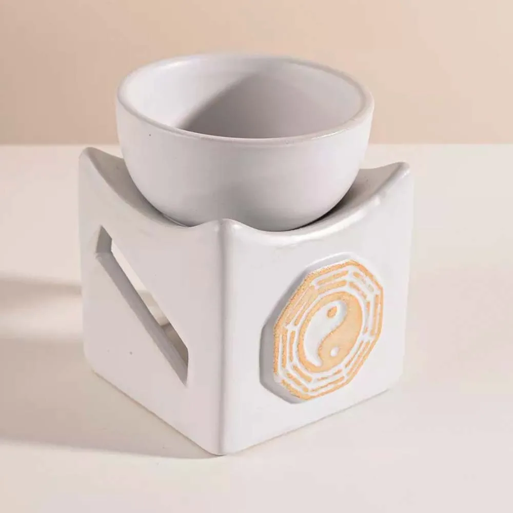 Yuanp Lamp Κεραμική Συσκευή για Καύση Αιθερίων & Αρωματικών Ελαίων 7 x 9cm Λευκή Yuanp Lamp Κεραμική Συσκευή για Καύση Αιθερίων & Αρωματικών Ελαίων 7 x 9cm Λευκή