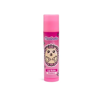 Martinelia Funny Cute Animals Lip Balm Strawberry - Βάλσαμο Χειλιών 3,5gr Φράουλα