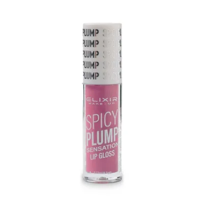Elixir Spicy Plump Lipgloss για Εφέ Όγκου στα Χείλη 4,5gr 401 Ροζ - Γεύση Φράουλα