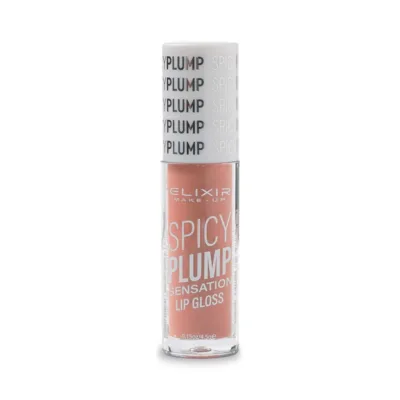 Elixir Spicy Plump Lipgloss για Εφέ Όγκου στα Χείλη 4,5gr 402 Ανοιχτό Σοκολατί